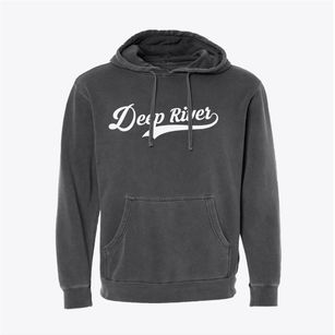 Deep River Iowa Vintage Team Pigment-Dyed Hoodie