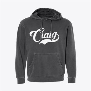 Craig Missouri Vintage Team Pigment-Dyed Hoodie