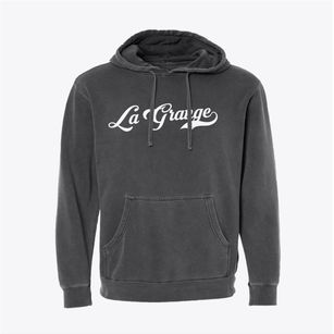 La Grange Illinois Vintage Team Pigment-Dyed Hoodie
