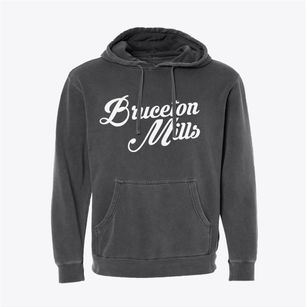 Bruceton Mills West Virginia Vintage Team Pigment-Dyed Hoodie