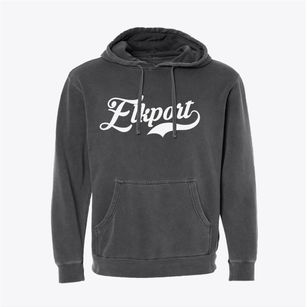 Elkport Iowa Vintage Team Pigment-Dyed Hoodie