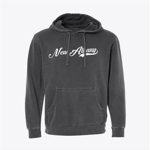 New Albany Ohio Vintage Team Pigment-Dyed Hoodie