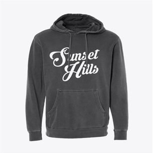 Sunset Hills Missouri Vintage Team Pigment-Dyed Hoodie