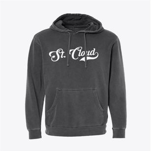 St. Cloud Minnesota Vintage Team Pigment-Dyed Hoodie