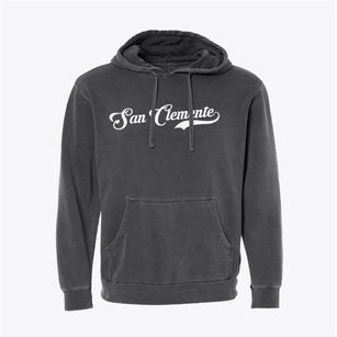 San Clemente California Vintage Team Pigment-Dyed Hoodie