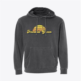 Fountain Green Utah Sublime Sunset Pigment-Dyed Hoodie