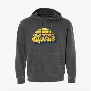 Spirit Wisconsin Sublime Sunset Pigment-Dyed Hoodie