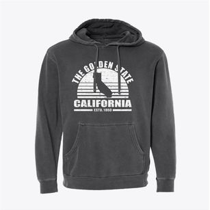  California Sunset Pigment-Dyed Hoodie
