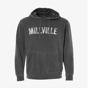 Millville Massachusetts Timeless Retro Pigment-Dyed Hoodie