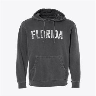 Florida New York Timeless Retro Pigment-Dyed Hoodie