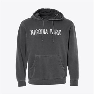 Nicoma Park Oklahoma Timeless Retro Pigment-Dyed Hoodie