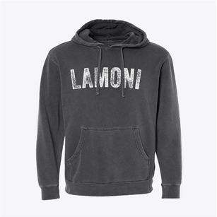 Lamoni Iowa Timeless Retro Pigment-Dyed Hoodie