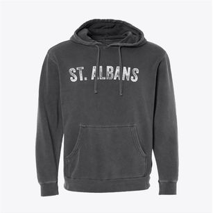 St. Albans Maine Timeless Retro Pigment-Dyed Hoodie