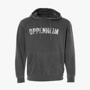 Oppenheim New York Timeless Retro Pigment-Dyed Hoodie