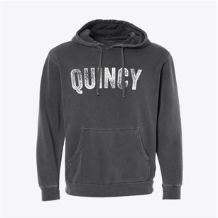 Quincy Wisconsin Timeless Retro Pigment-Dyed Hoodie