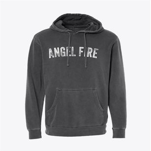 Angel Fire New Mexico Timeless Retro Pigment-Dyed Hoodie