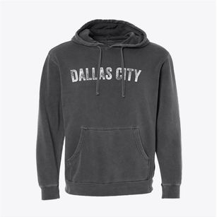 Dallas City Illinois Timeless Retro Pigment-Dyed Hoodie