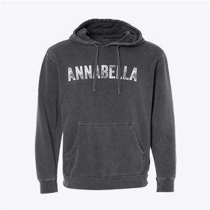 Annabella Utah Timeless Retro Pigment-Dyed Hoodie