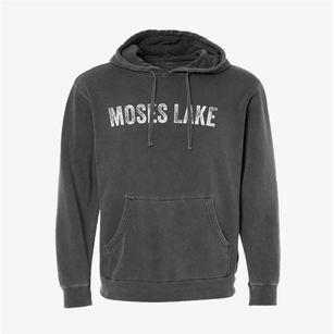 Moses Lake Washington Timeless Retro Pigment-Dyed Hoodie