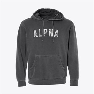 Alpha Illinois Timeless Retro Pigment-Dyed Hoodie