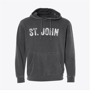 St. John Washington Timeless Retro Pigment-Dyed Hoodie