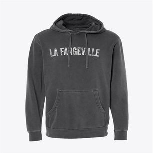 La Fargeville New York Timeless Retro Pigment-Dyed Hoodie