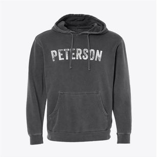 Peterson Iowa Timeless Retro Pigment-Dyed Hoodie