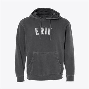 Erie Pennsylvania Timeless Retro Pigment-Dyed Hoodie