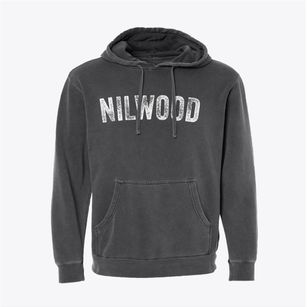 Nilwood Illinois Timeless Retro Pigment-Dyed Hoodie