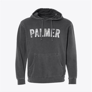 Palmer Illinois Timeless Retro Pigment-Dyed Hoodie