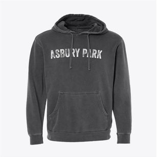 Asbury Park New Jersey Timeless Retro Pigment-Dyed Hoodie