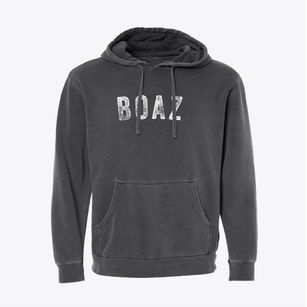 Boaz Wisconsin Timeless Retro Pigment-Dyed Hoodie