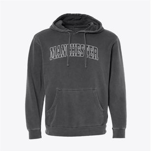 Manchester Maine Trendy Block Pigment-Dyed Hoodie