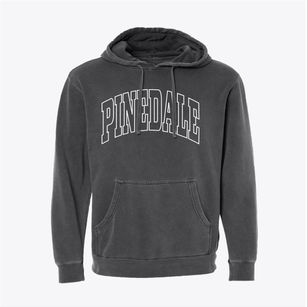 Pinedale Wyoming Trendy Block Pigment-Dyed Hoodie