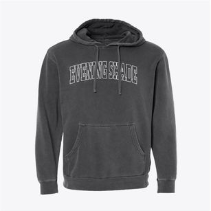 Evening Shade Oklahoma Trendy Block Pigment-Dyed Hoodie