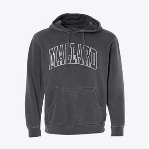 Mallard Iowa Trendy Block Pigment-Dyed Hoodie