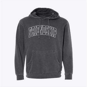 Friendship Arkansas Trendy Block Pigment-Dyed Hoodie