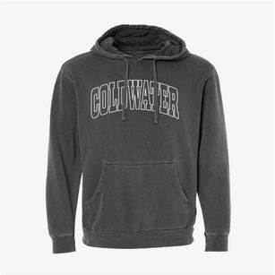 Coldwater Michigan Trendy Block Pigment-Dyed Hoodie