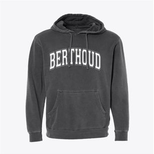 Berthoud Colorado Varsity Pigment-Dyed Hoodie