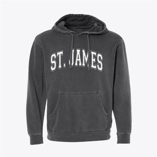 St. James North Carolina Varsity Pigment-Dyed Hoodie