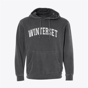 Winterset Iowa Varsity Pigment-Dyed Hoodie