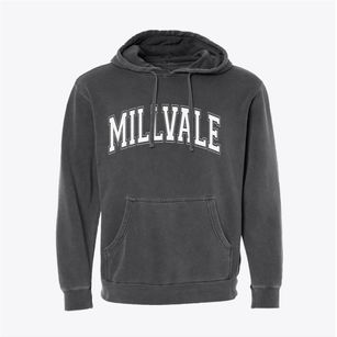 Millvale Pennsylvania Varsity Pigment-Dyed Hoodie