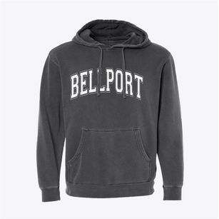 Bellport New York Varsity Pigment-Dyed Hoodie