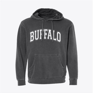 Buffalo West Virginia Varsity Pigment-Dyed Hoodie