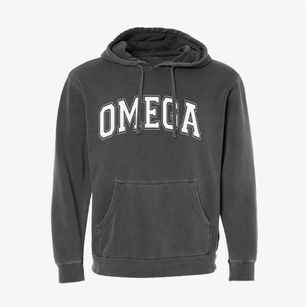 Omega Georgia Varsity Pigment-Dyed Hoodie