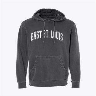 East St. Louis Illinois Varsity Pigment-Dyed Hoodie