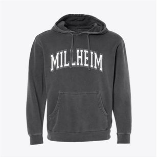 Millheim Pennsylvania Varsity Pigment-Dyed Hoodie