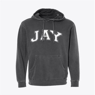 Jay Vermont Varsity Pigment-Dyed Hoodie