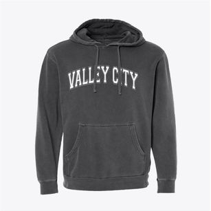 Valley City Ohio Varsity Pigment-Dyed Hoodie