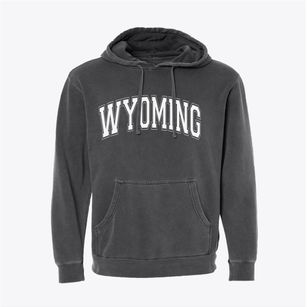 Wyoming New York Varsity Pigment-Dyed Hoodie